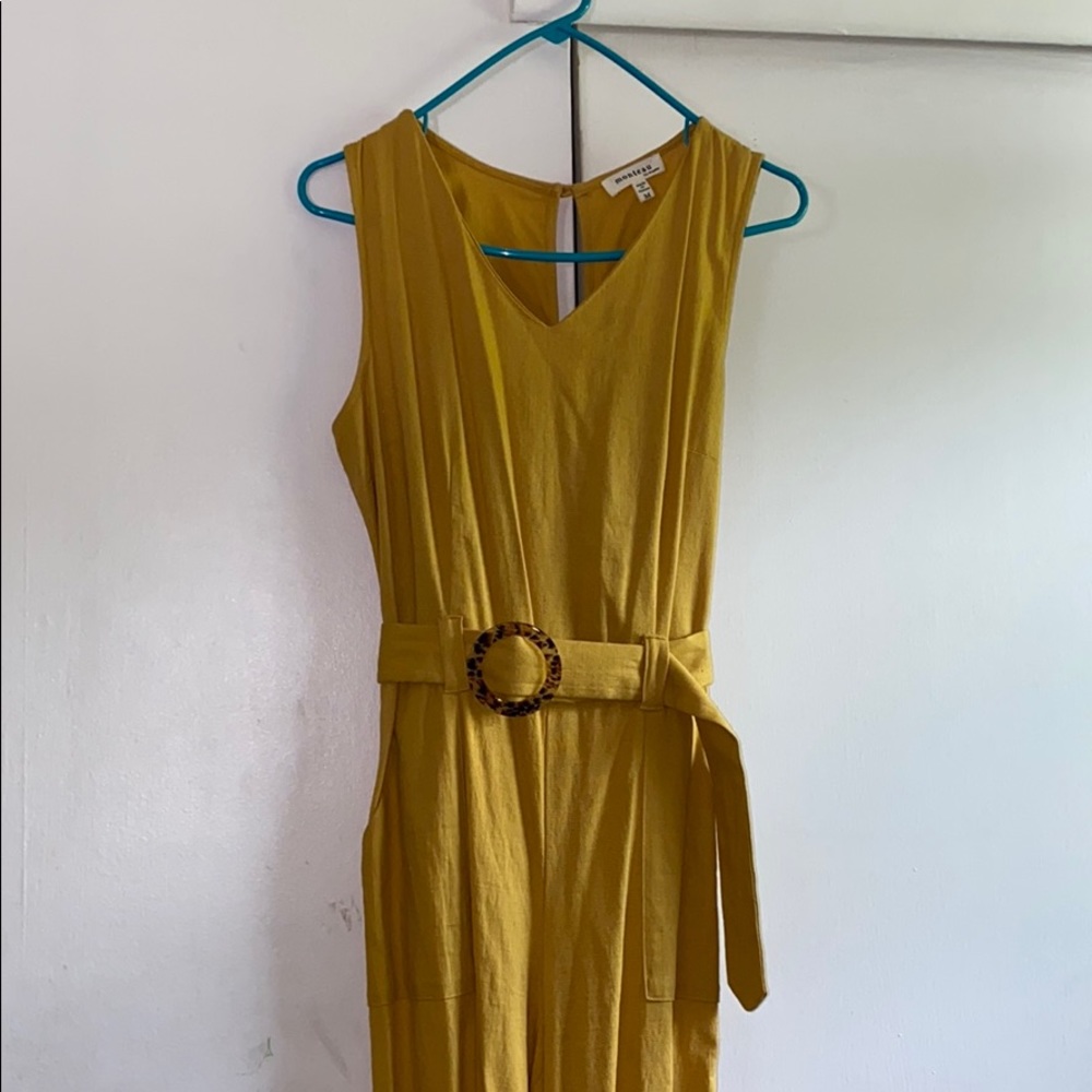 Mustard yellow romper
